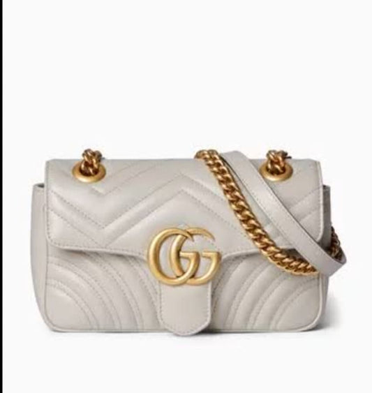 Ivory Edge Box Bag